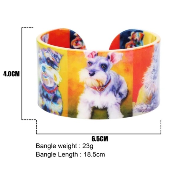 NWT Corgi Dog Bracelet Cuff - Picture 3 of 3